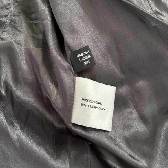 KENNETH COLE Wool Double Breasted Pea Coat Button Coat Jacket Women’s Size 10 - Picture 10 of 15